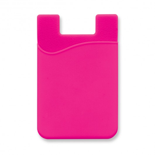Pink Debossed Phone Wallets